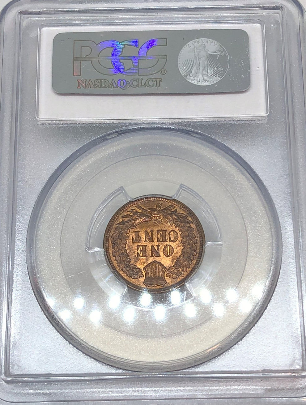 1894 INDIAN HEAD CENT PCGS MS64RB - CAC