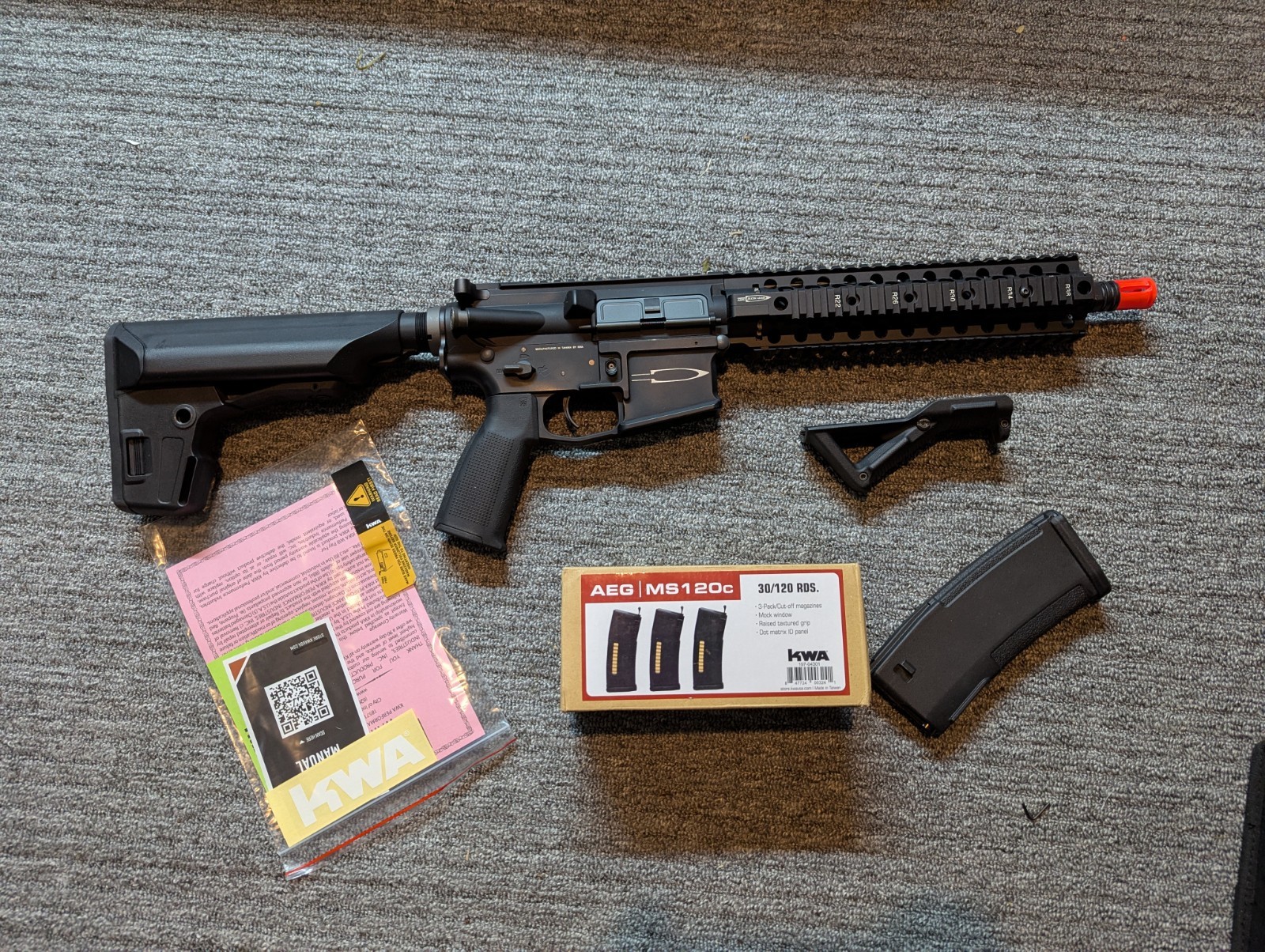 KWA PTS Centurion ERG Airsoft AEG