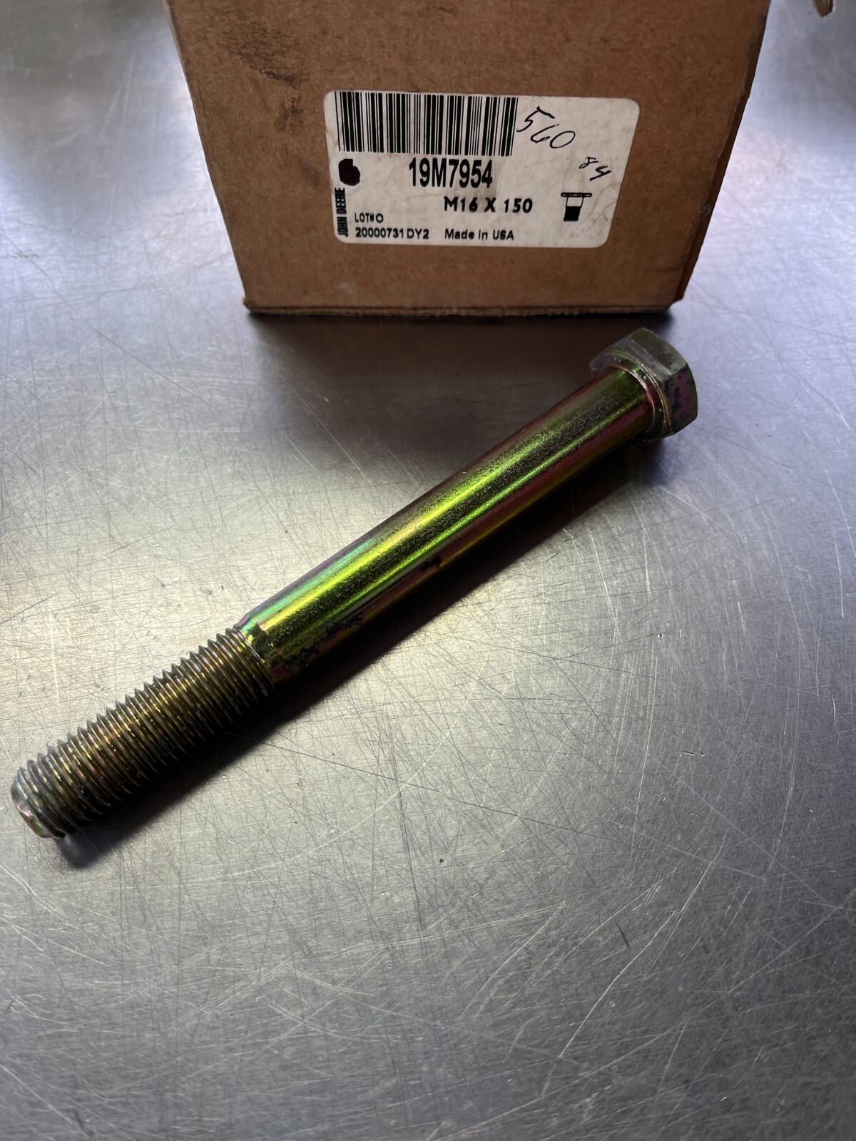 19M7954  GENUINE  OEM  John Deere Original Equipment  CAP SCREW BOLT