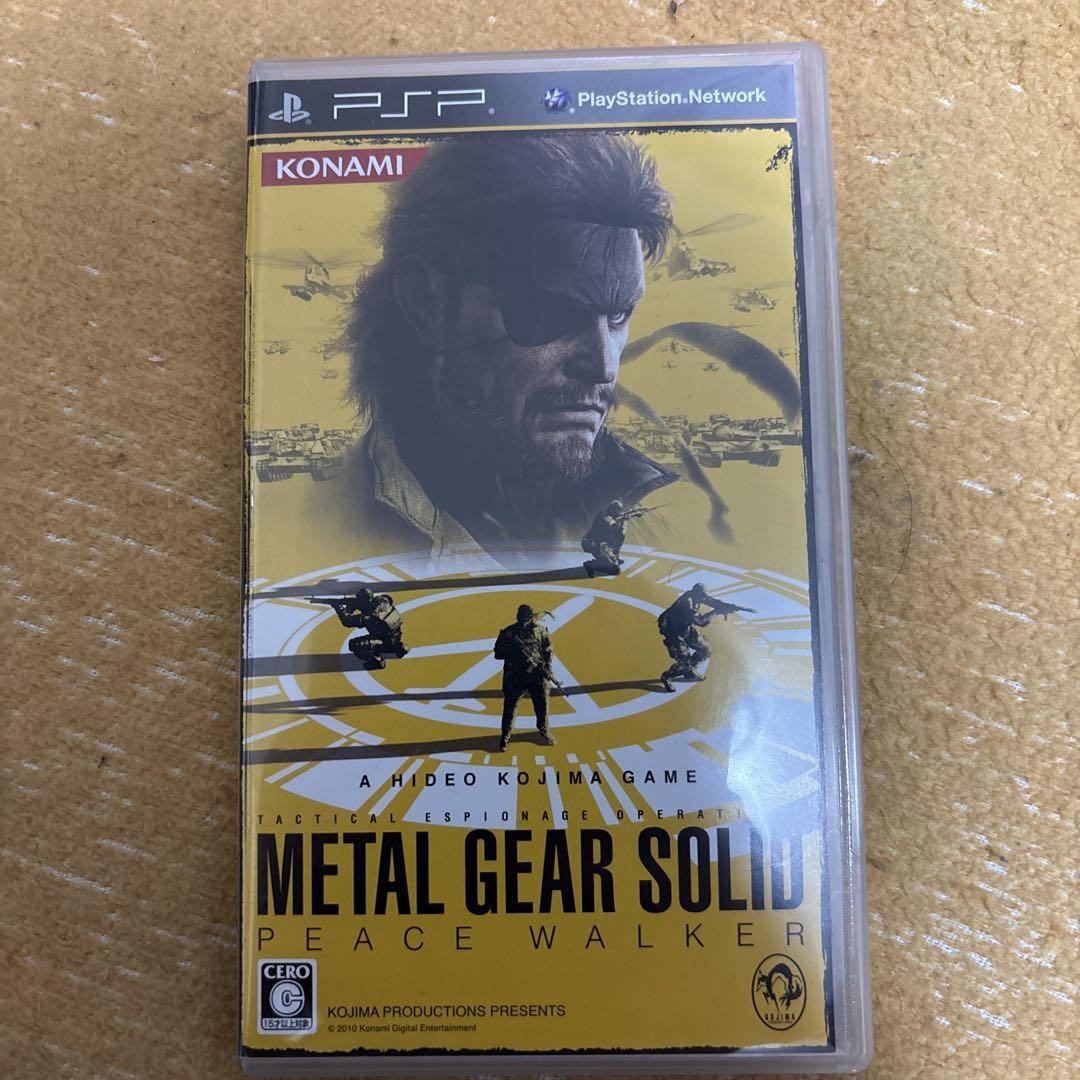 METAL GEAR SOLID PEACE WALKER UMD