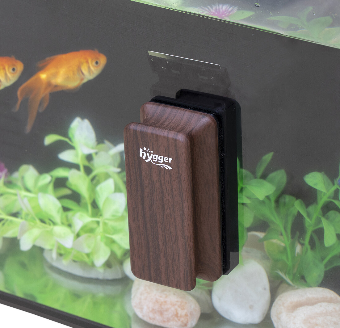 hygger Aquarium Algae Scraper, Fish Tank Glass Cleaner Brush, Floating Algae