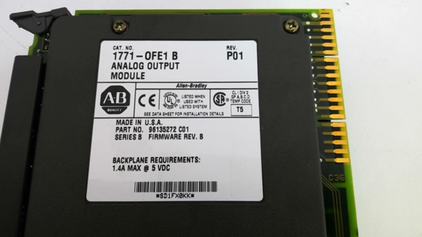 Allen Bradley 1771-OFE1 Analog Output Module