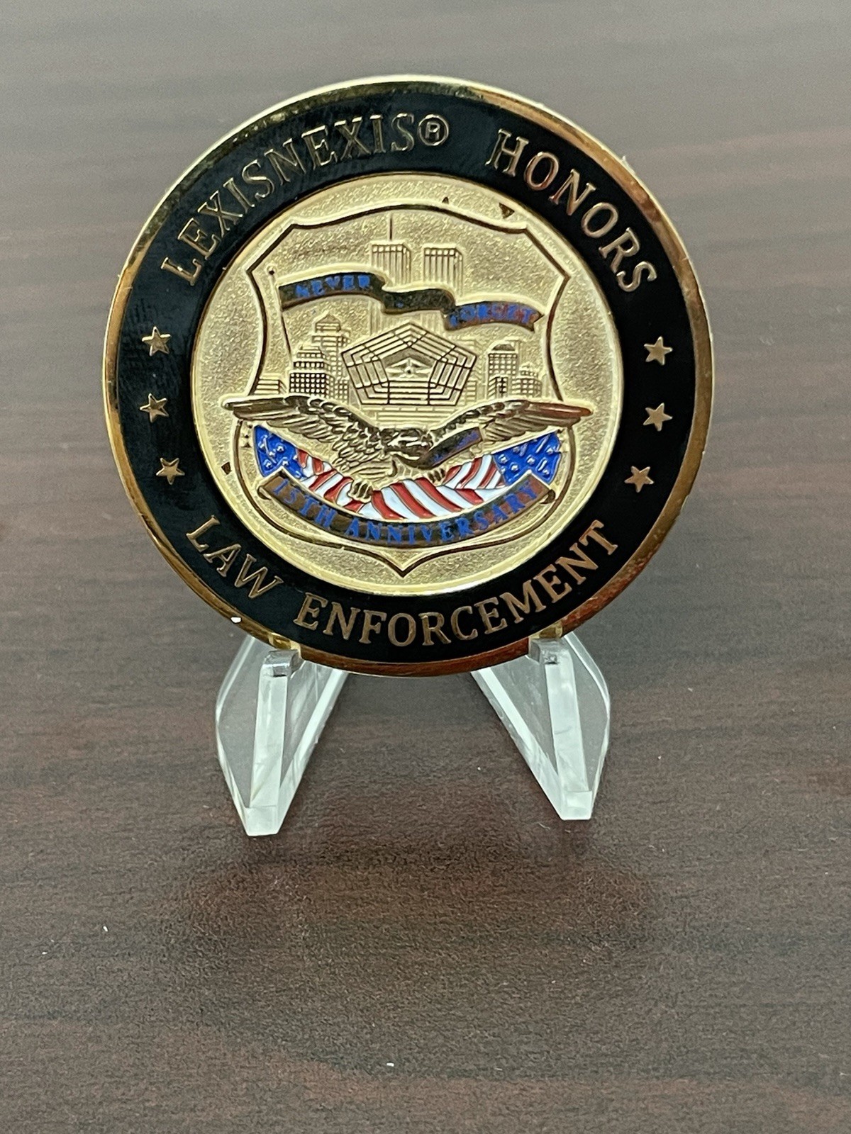 LexisNexis Honors Law Enforcement Challenge Coin