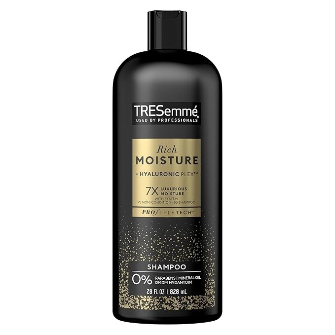 TRESemmé Rich Moisture Shampoo 28oz Hyaluronic Plex 7X Moisture Lot of 3