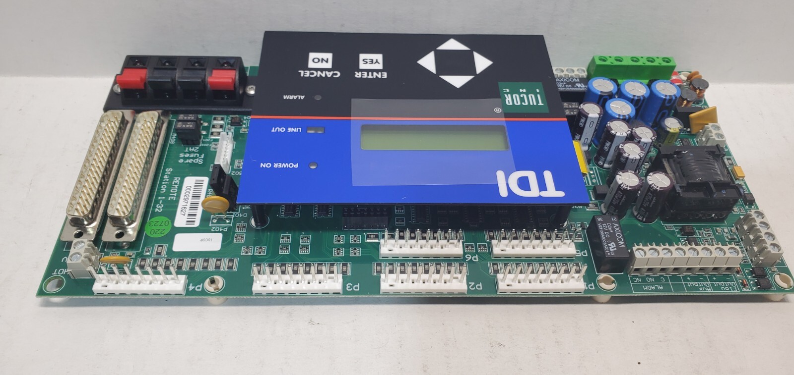 TDI TUCOR Irrigation Controller Panel 258-121-0001-C Decoder Interface 12JL23