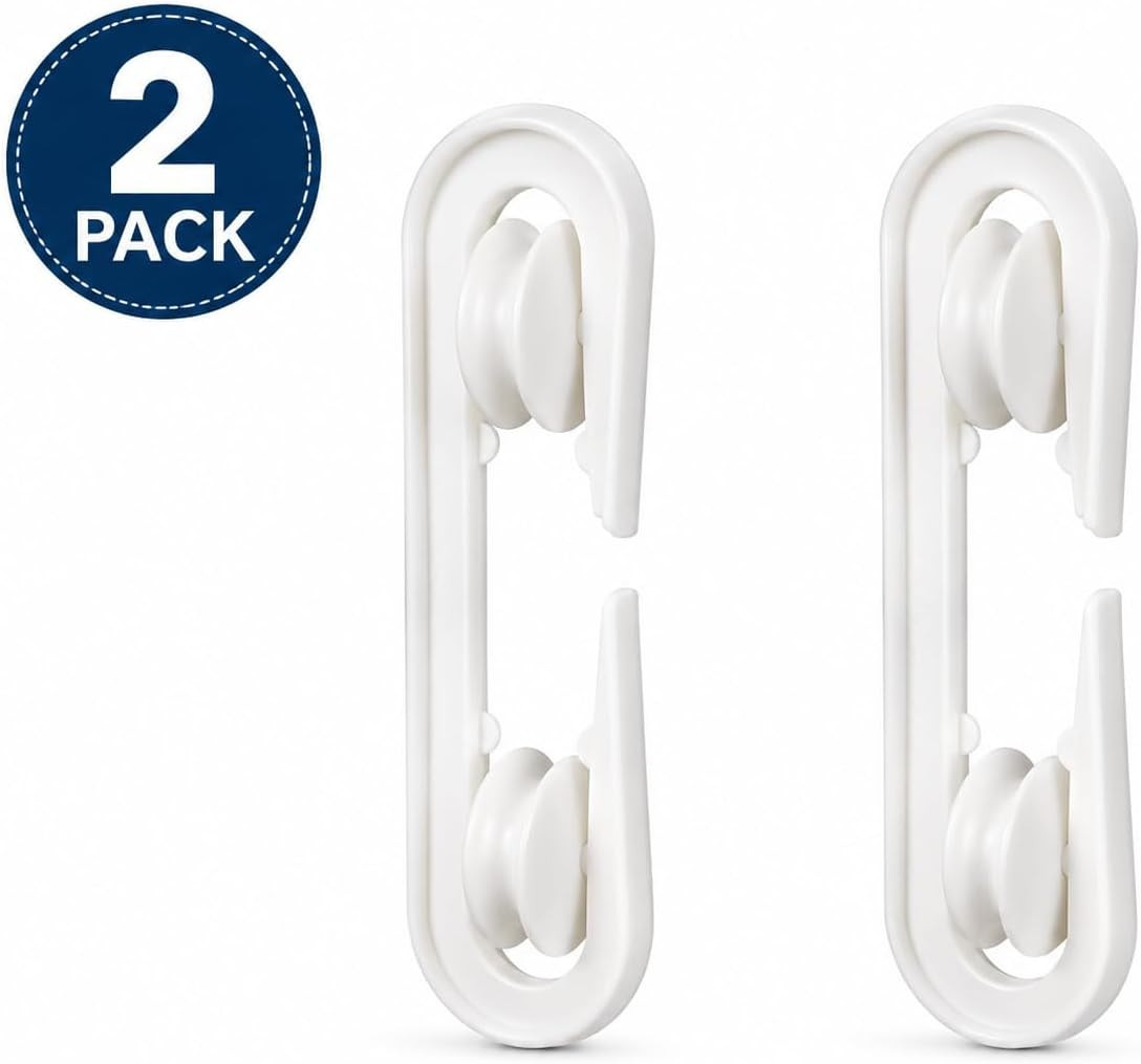 Dependable Industries 2 Pack High Grade Plastic Clothesline Spreader Weatherproo