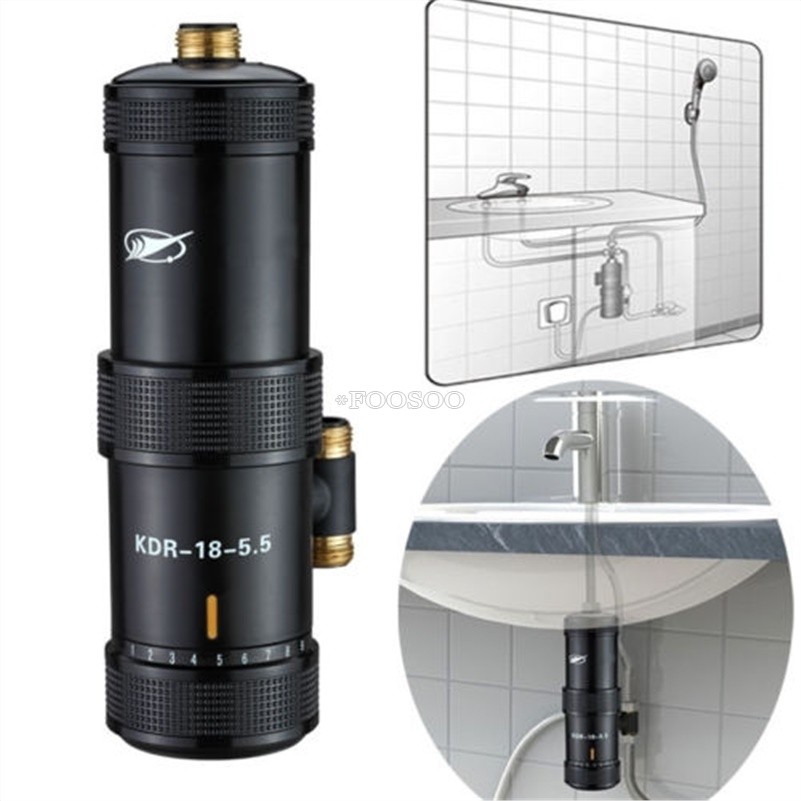 240V Portable Mini Tankless Instant Hot Water System Kitchen Faucet Water Hea tc