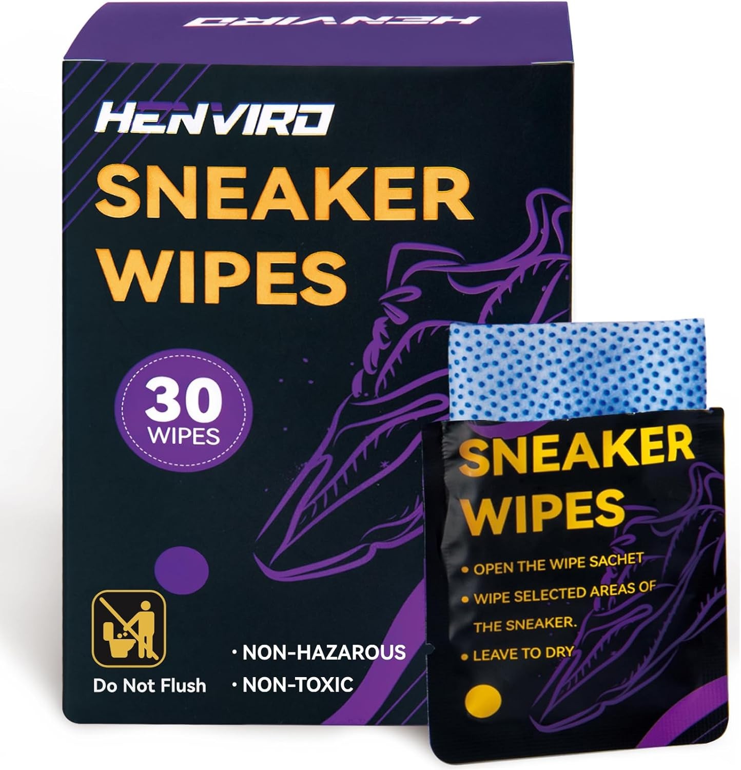 Shoe and Sneaker Cleaner Wipes - Shoe Cleaner, Shoe Cleaning Kit, Sneaker Cleane