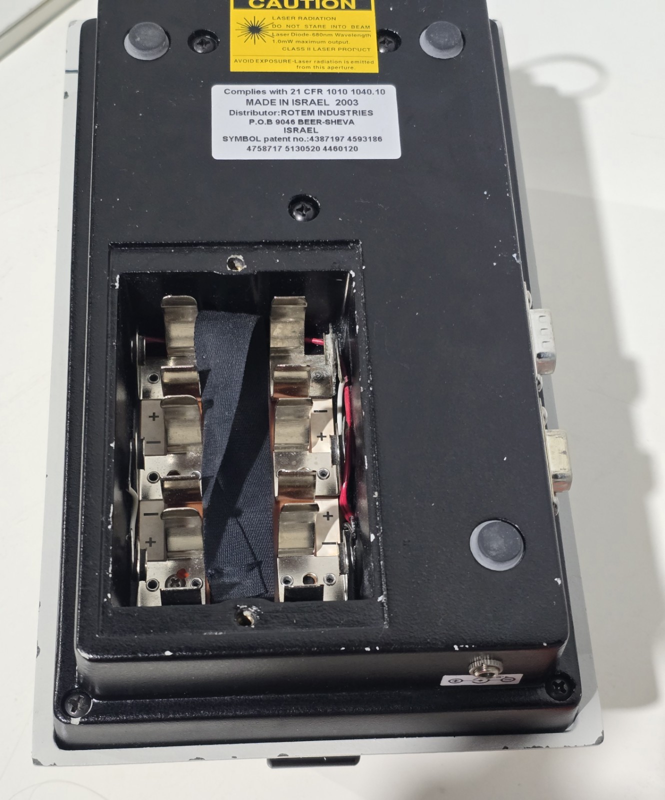 Rotem RAM DA 2000 Radiation Survey Meter DA3-2000 Model 2-033-20