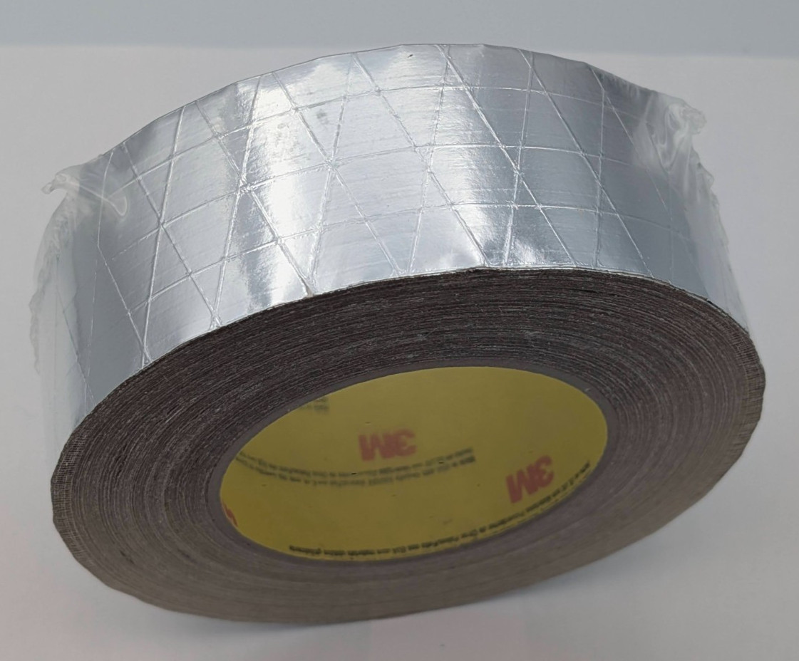 3M Venture Tape FSK Facing Tape 1525CW, Silver 48mm x 45.7m 1.88" x 150Ft LONG!