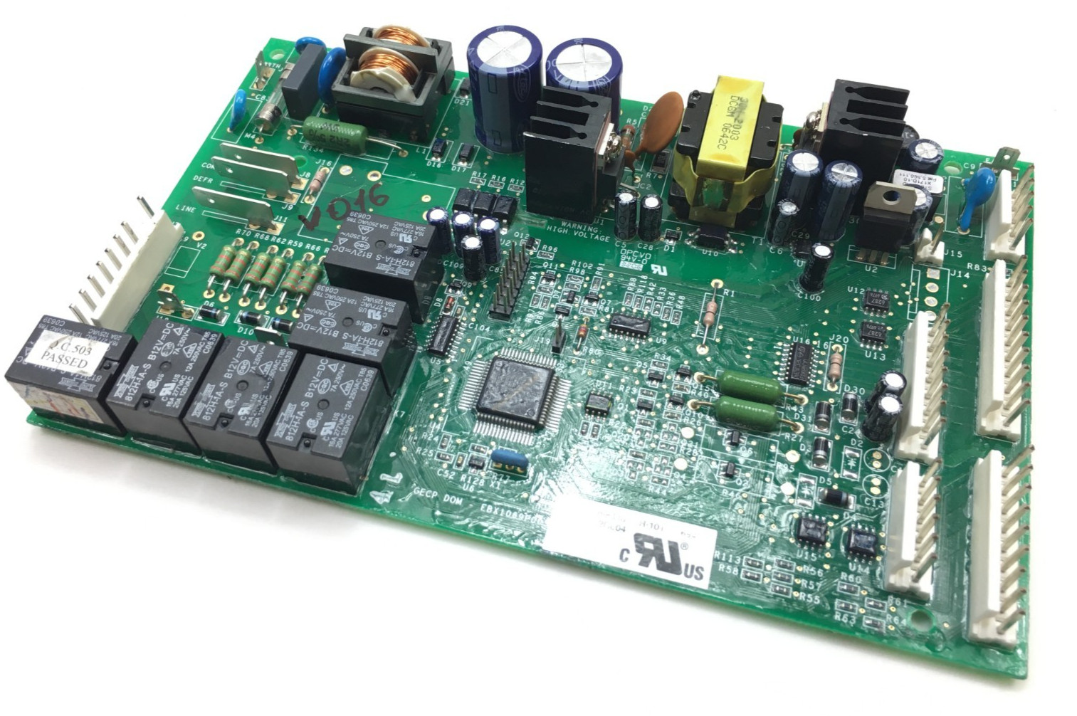 GE Refrigerator Control Board 200D4862G004 EBX1069P005 used #V016