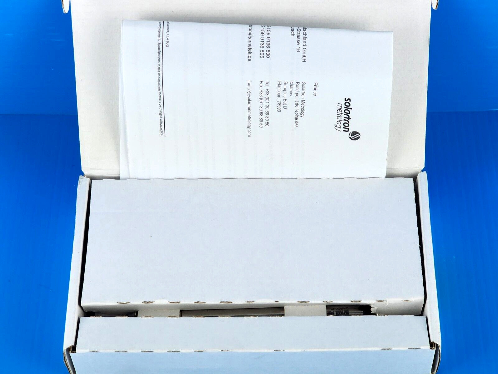 NEW Solartron IP67 BICM Conditioning Module W/ Eitel EL-48030-P5 Transducer