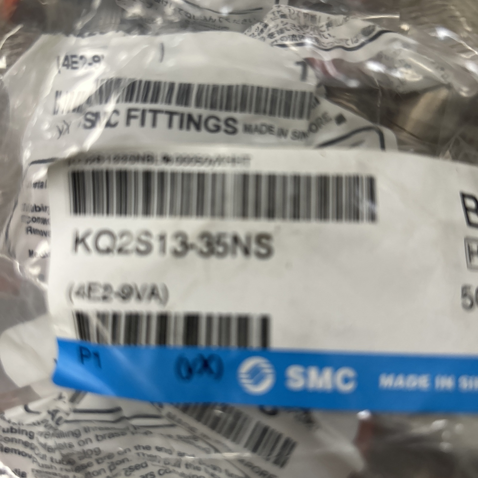 smc kq2s13-35ns tube connector
