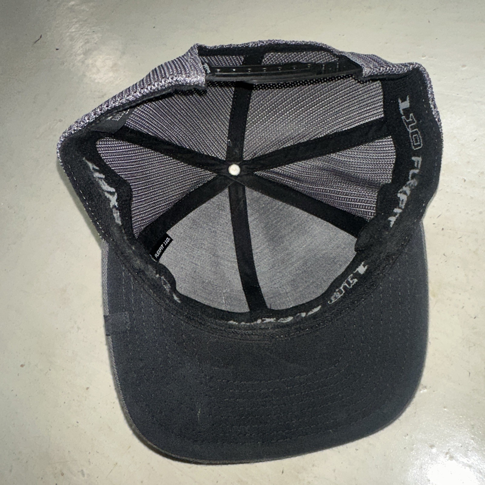 Gray 3 Kings Flooring Est 1968 Ball Cap Golf Hat Mesh Back Snapback Logo Trucker
