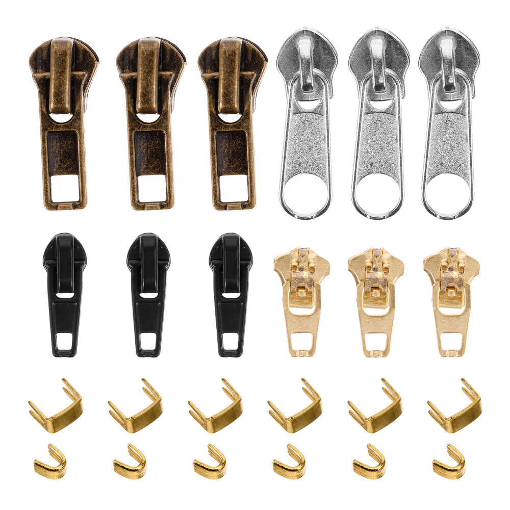 1 Set Zipper Pull Replacement Zipper Repair Kit Zipper Repair Accessory