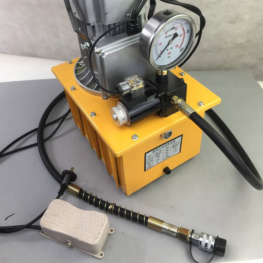 Electric Hydraulic Pump 110V Pedal Control 10,152 PSI High Efficiency