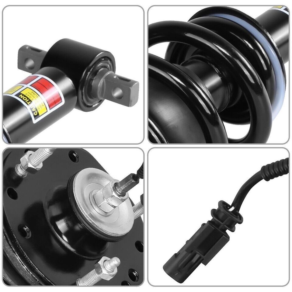 Front Rear shock Absorber & Air Suspension Pump Compressor for Escalade Suburban