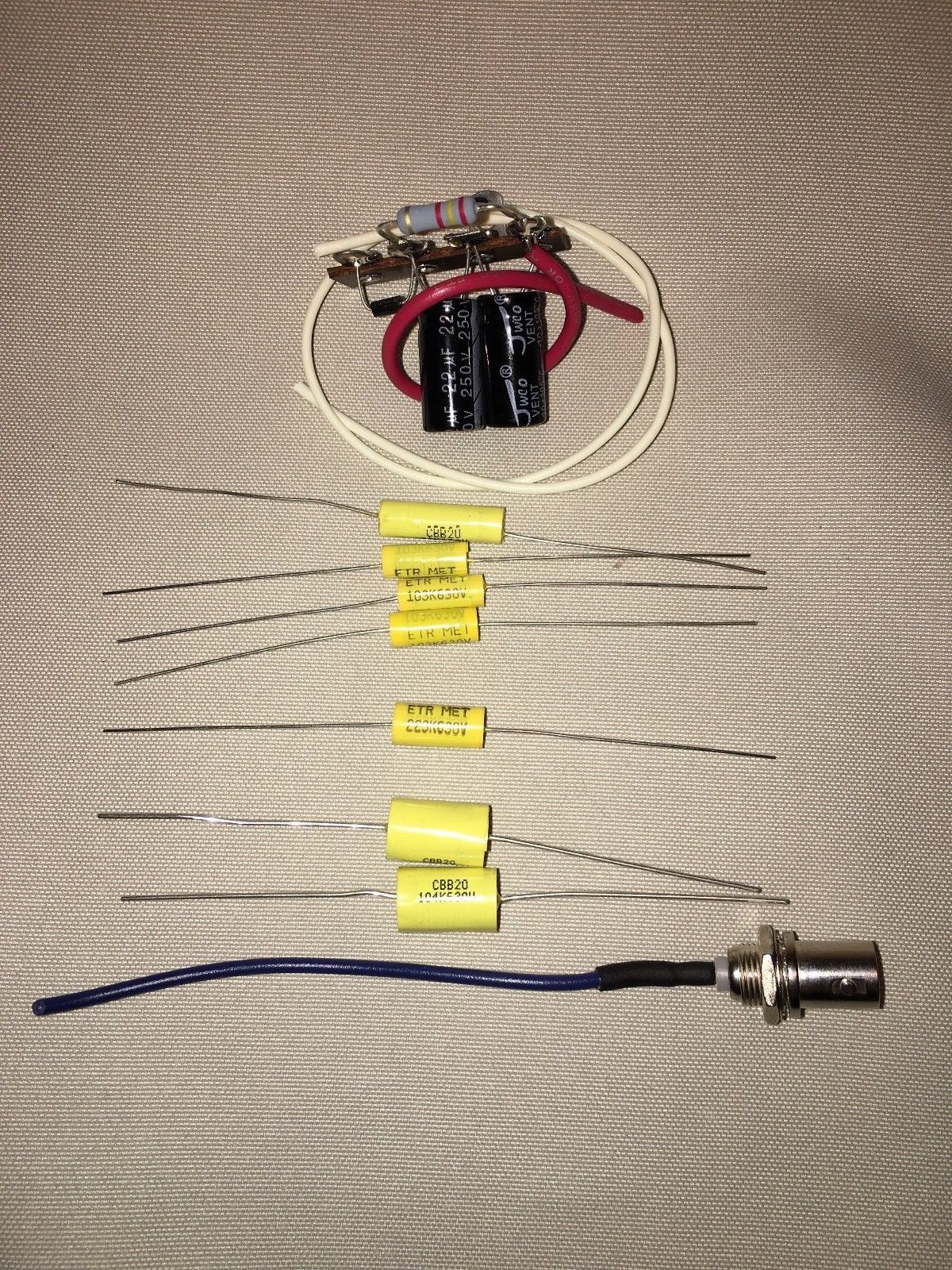 Eico 324 Signal Generator Capacitor Premium Upgrade Kit