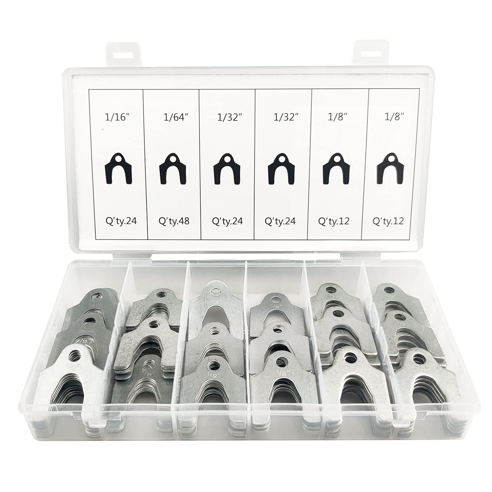 Auto Alignment Body Shim Assortment 144 Pieces Multiple Thicknesses