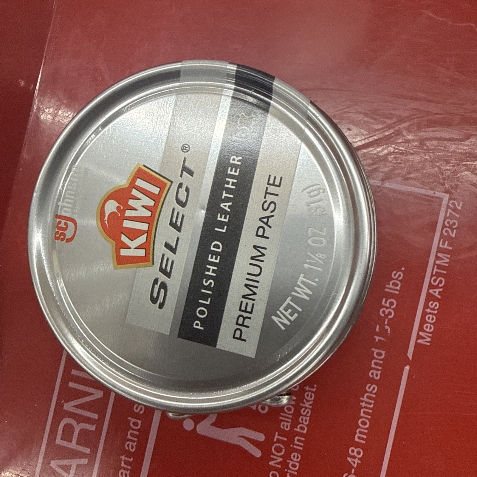 Kiwi Select Polished Leather Premium paste Brown Select Shoe Polish 1.125 oz/31g