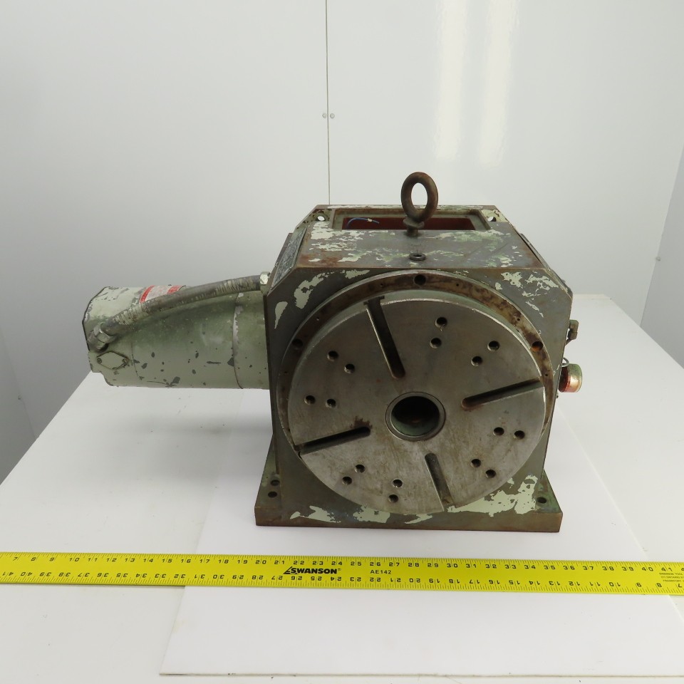 Hiperdex 360° Precision Heavy Duty Rotary Indexer 100V Field 0.37A 90VDC Arm 5A