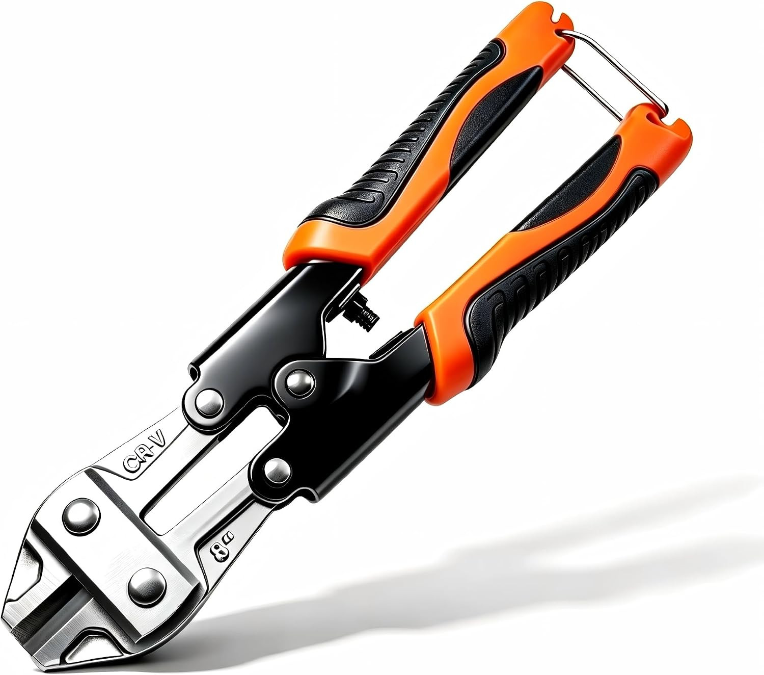 8 inch Mini Bolt Cutters, Heavy Duty Wire Cutters Premium Small Bolt Cutter Soft