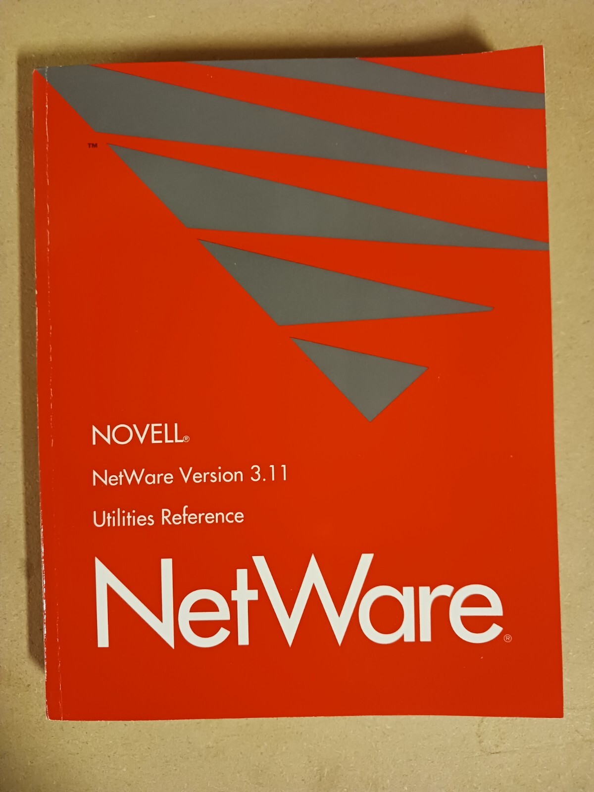 Novell NetWare 3.11 for DOS and OS/2, Includes Manuals and Software (5.25")