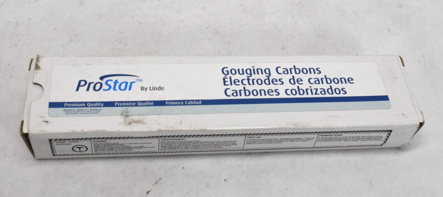 Pro Star 1/4" x 12" High Conductivity Gouging Carbon Electrodes Lot of 50