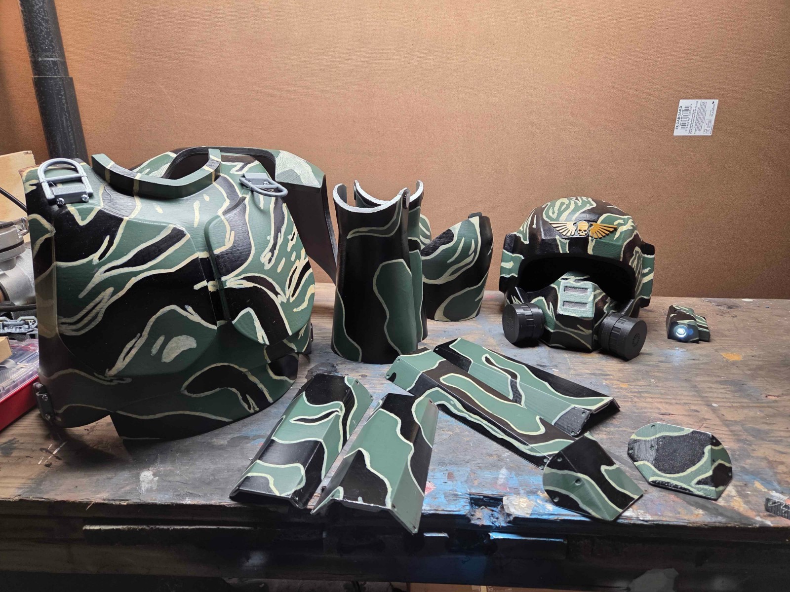 Imperial Guard Cosplay Full ( Fully Painted)