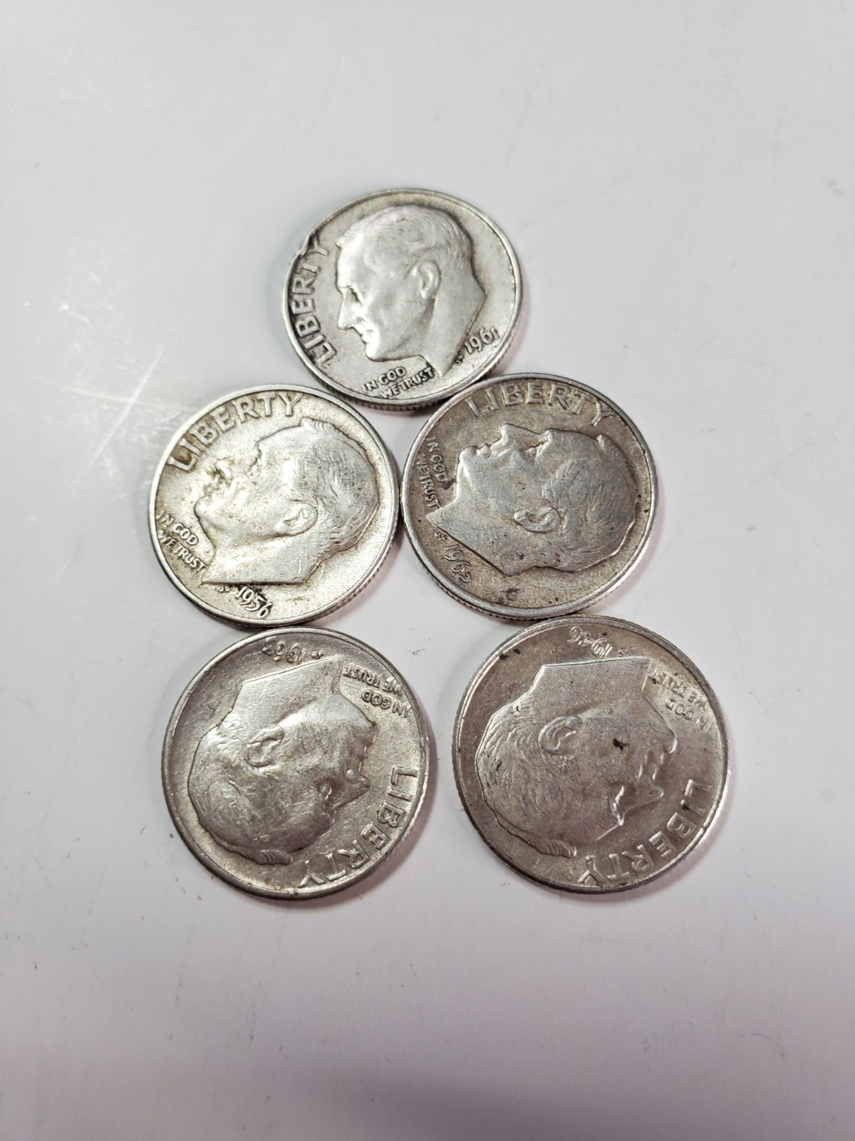 Silver Ingots And Silver Dimes