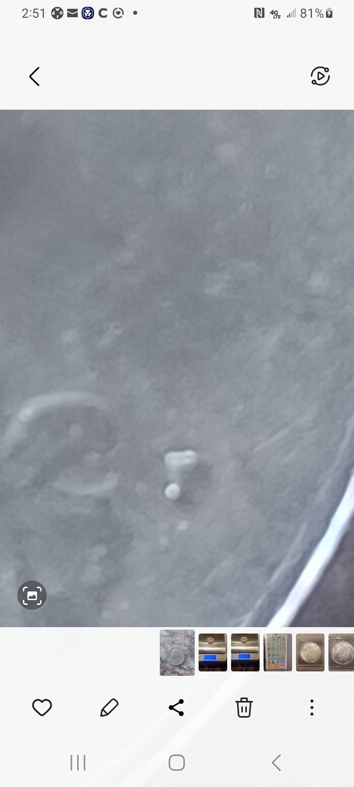 1984 - P - Washington Quarter Mint Error