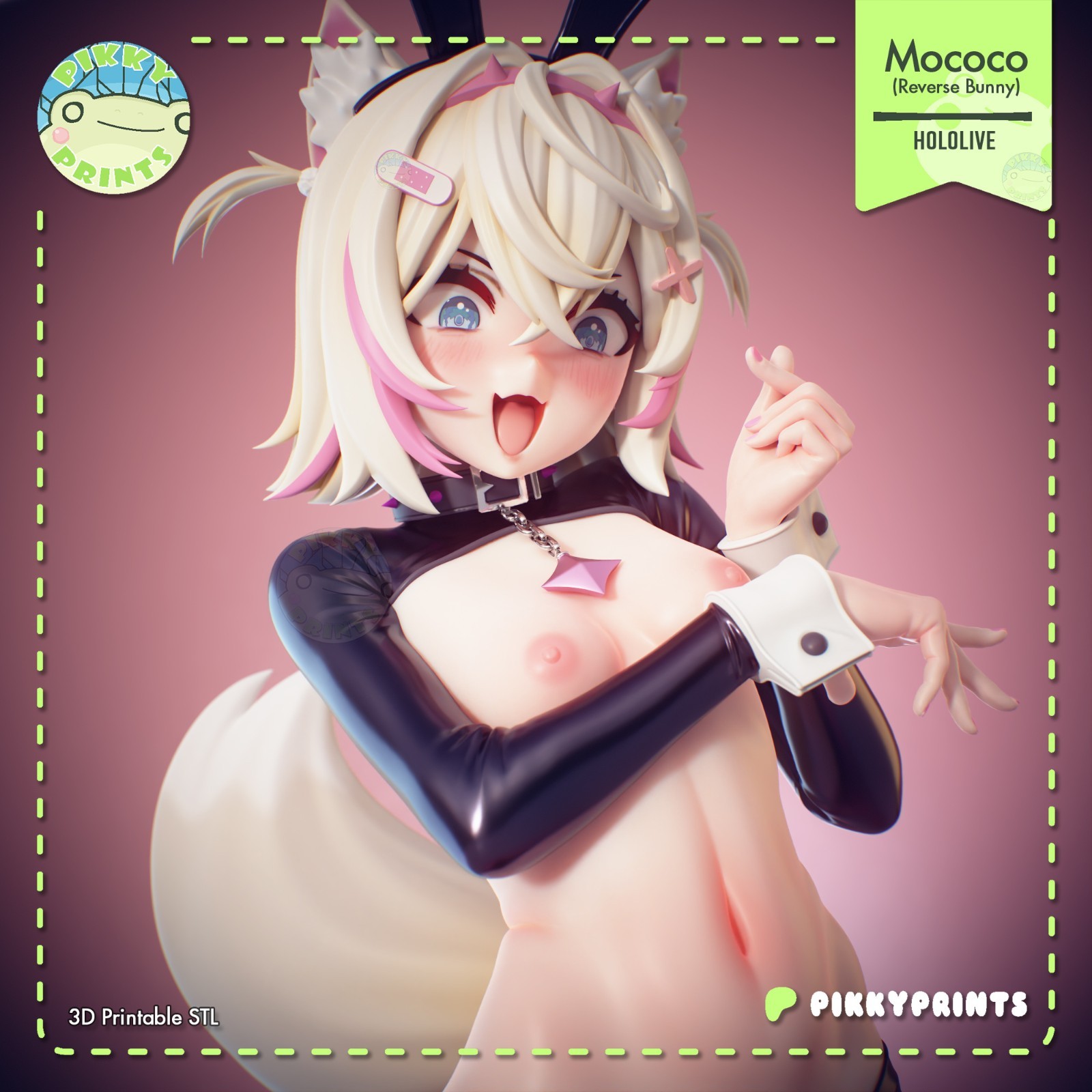 Mococo Abyssgard | Reverse Bunny Edition | UNPAINTED | 1/8 Scale Resin Kit