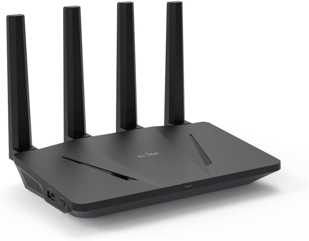 Gl-Ax1800(Flint) Wifi 6 Router -Dual Band Gigabit Wireless Internet Router | 5 X