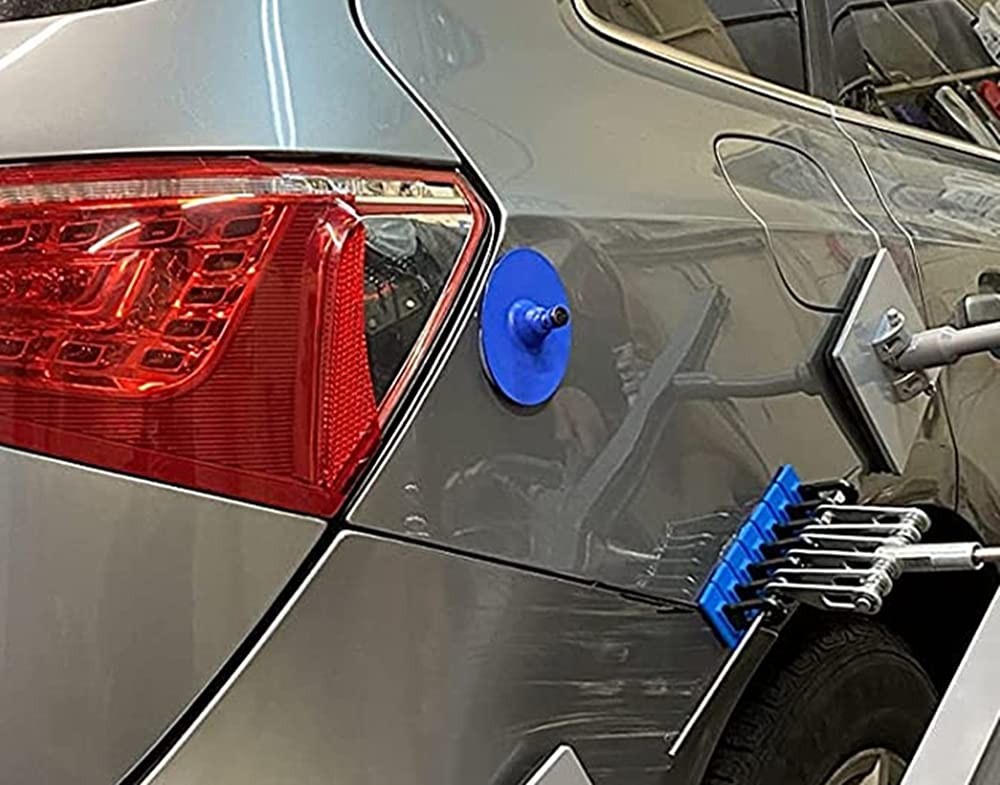 Paintless Dent Repair Tool Kit with Heavy Duty Puller Glue Pulling Tabs