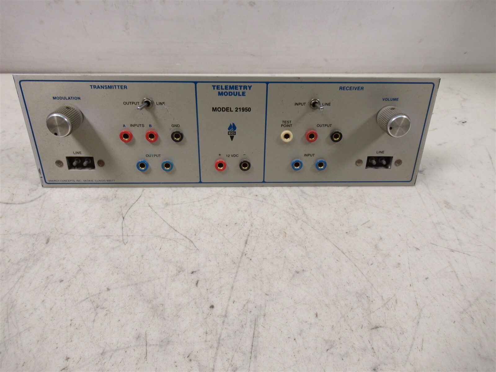 Energy Concepts ECI 21950 Telemetry Module Plug In for Oscilloscope System