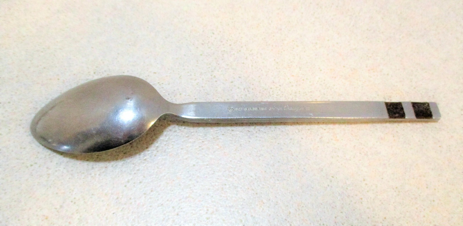 5 Stanley Roberts Crosspoint Mid-Century Teaspoons