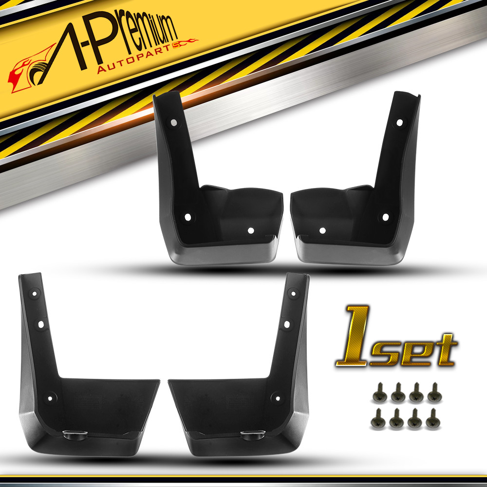 A-Premium 4PCS Splash Guards Mud Flaps Rear & Front for Honda Accord 2018 - 2020