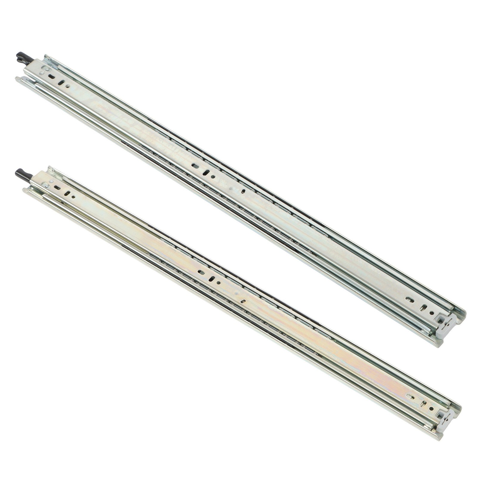 Drawer Slides with Lock Full Extension Heavy Duty 24 Inch Side Mount 150 Lbs