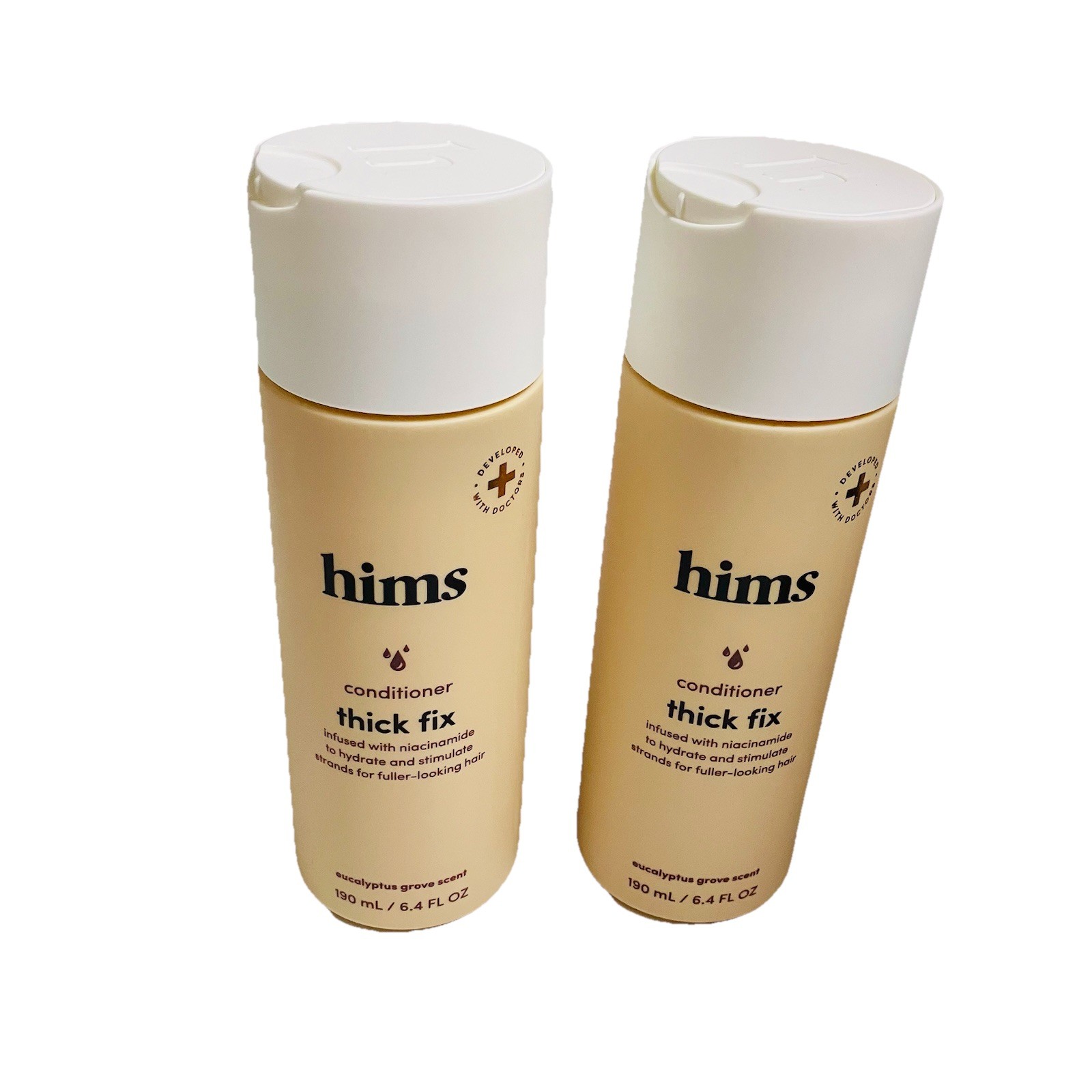 Lot of 2, Hims Thick Fix Conditioner, 6.4 fl oz each, Eucalyptus Grove Scent NEW