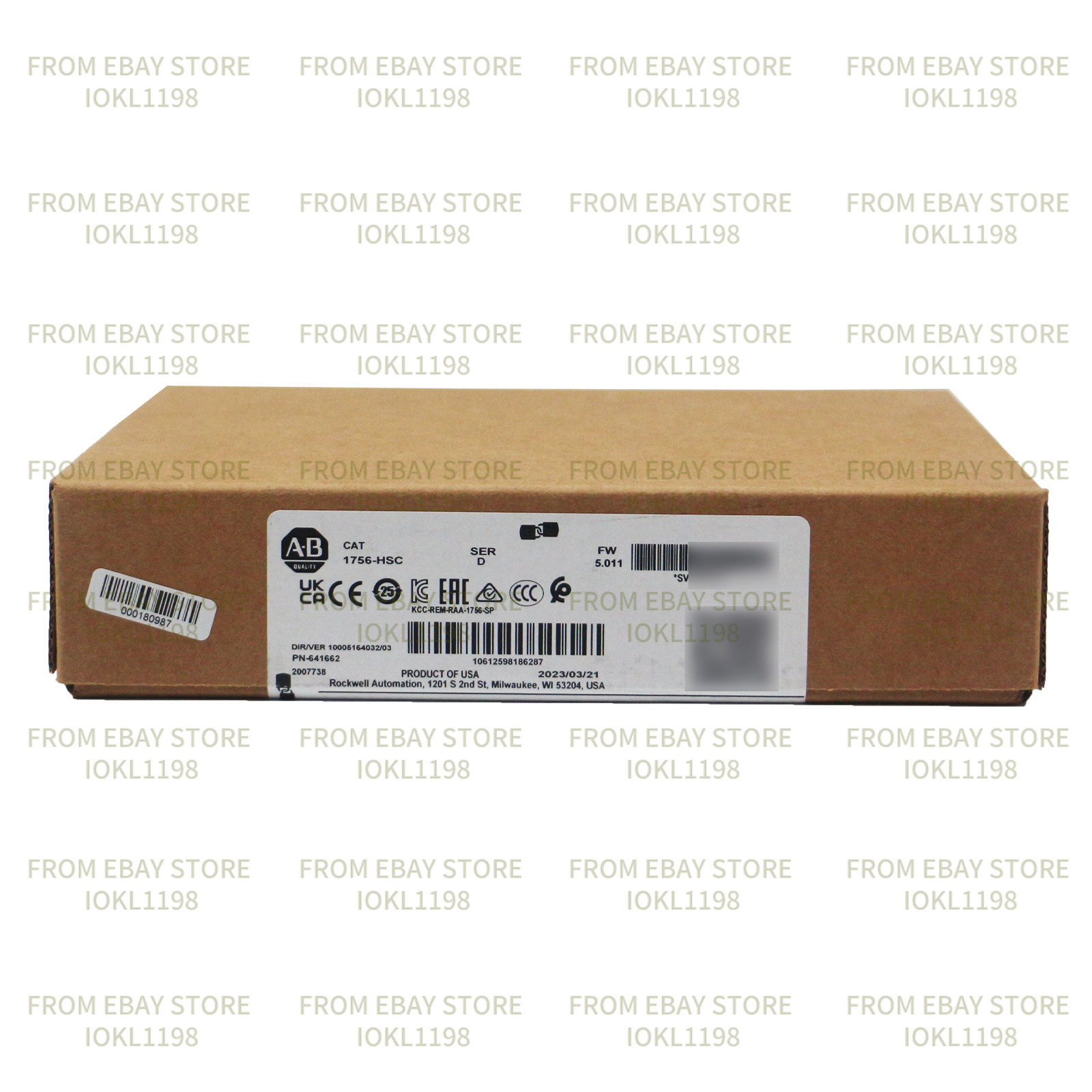New Sealed Allen-Bradley 1756-HSC/D ControlLogix High Speed Counter Module