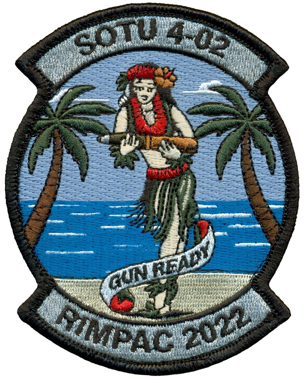USAF 4th SPECIAL OPERATIONS SQUADRON – SPEC OPS TRAINING UNIT RIMPAC 2022 PATCH