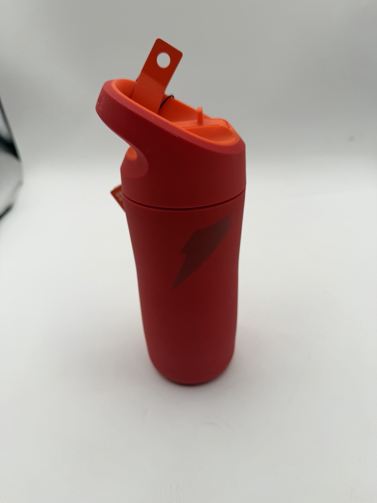 New Gatorade Rookie 12 OZ Stainless Steel  Flip Straw Red Water Bottle