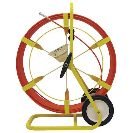 Jameson 11A-25-600M Good Buddy Ii Duct Rodder W/ 600 Ft. Of 3/8" Marked Rod