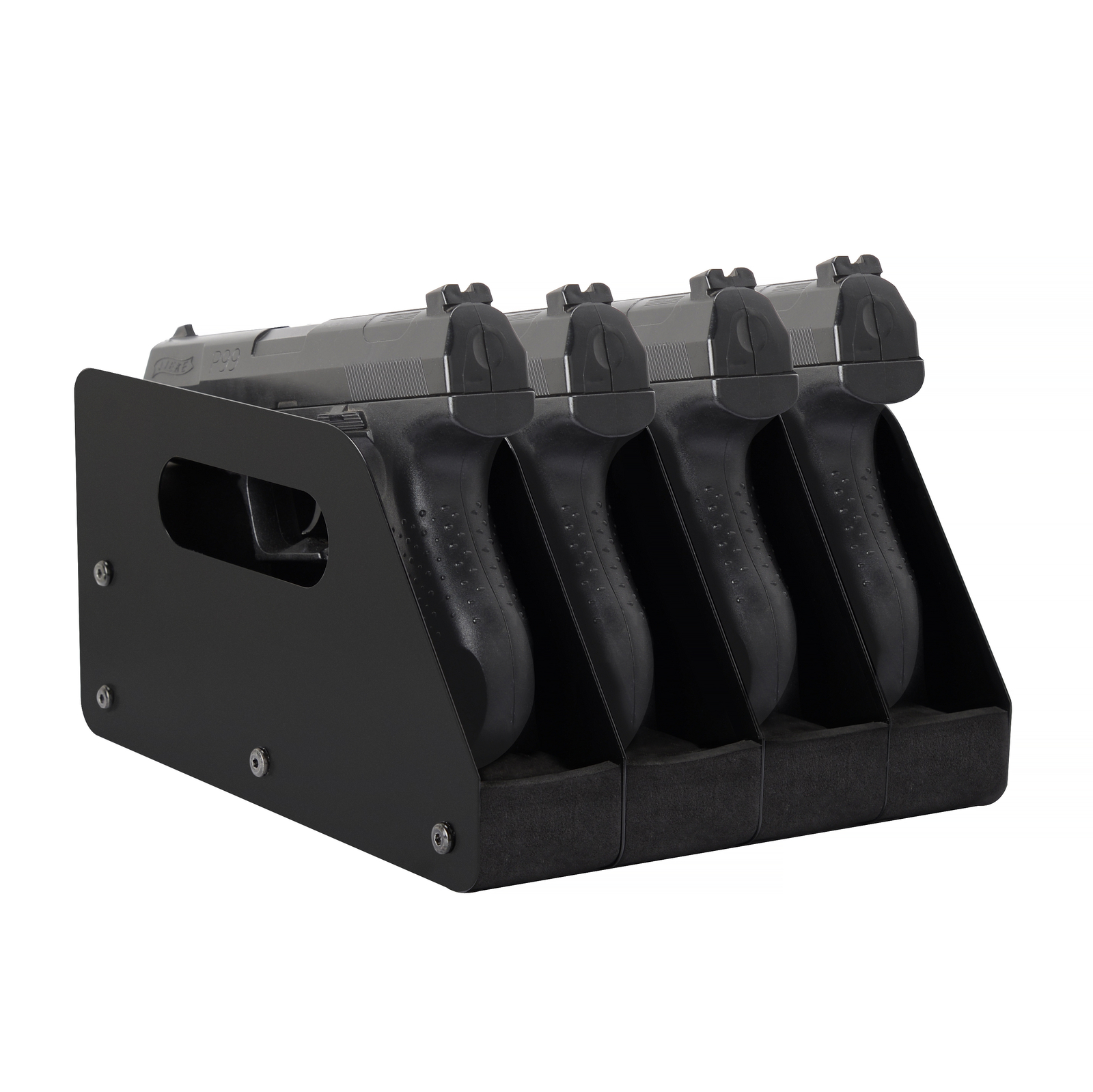 Gun Rack for Pistol Handgun Rack Steel Pistol Rack Gun Holders Fit Most Pistols