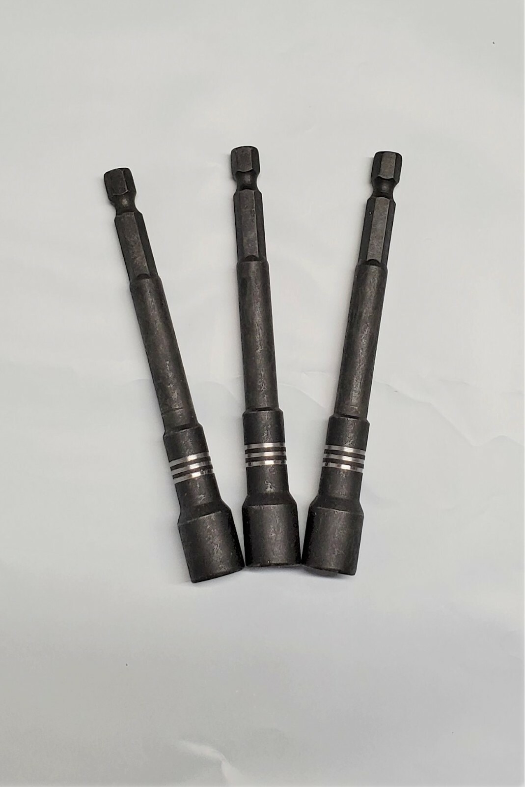 1/4" x 4" Impact Magnetic Nut Setter, 3 Bits