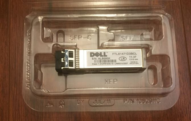 Dell EMC 331-5310 7002X T307D SFP+LR 10GE LR SFP-10G-LR 1310nm 10km SMF