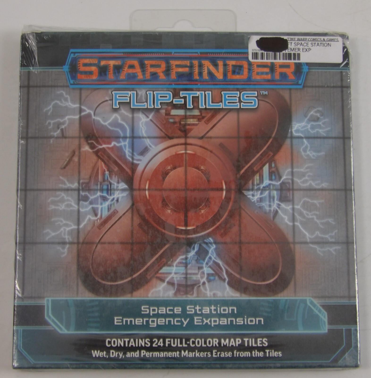 Starfinder Flip-Tiles Space Station Emergency Expansion NEW 24 Full-Color Tiles
