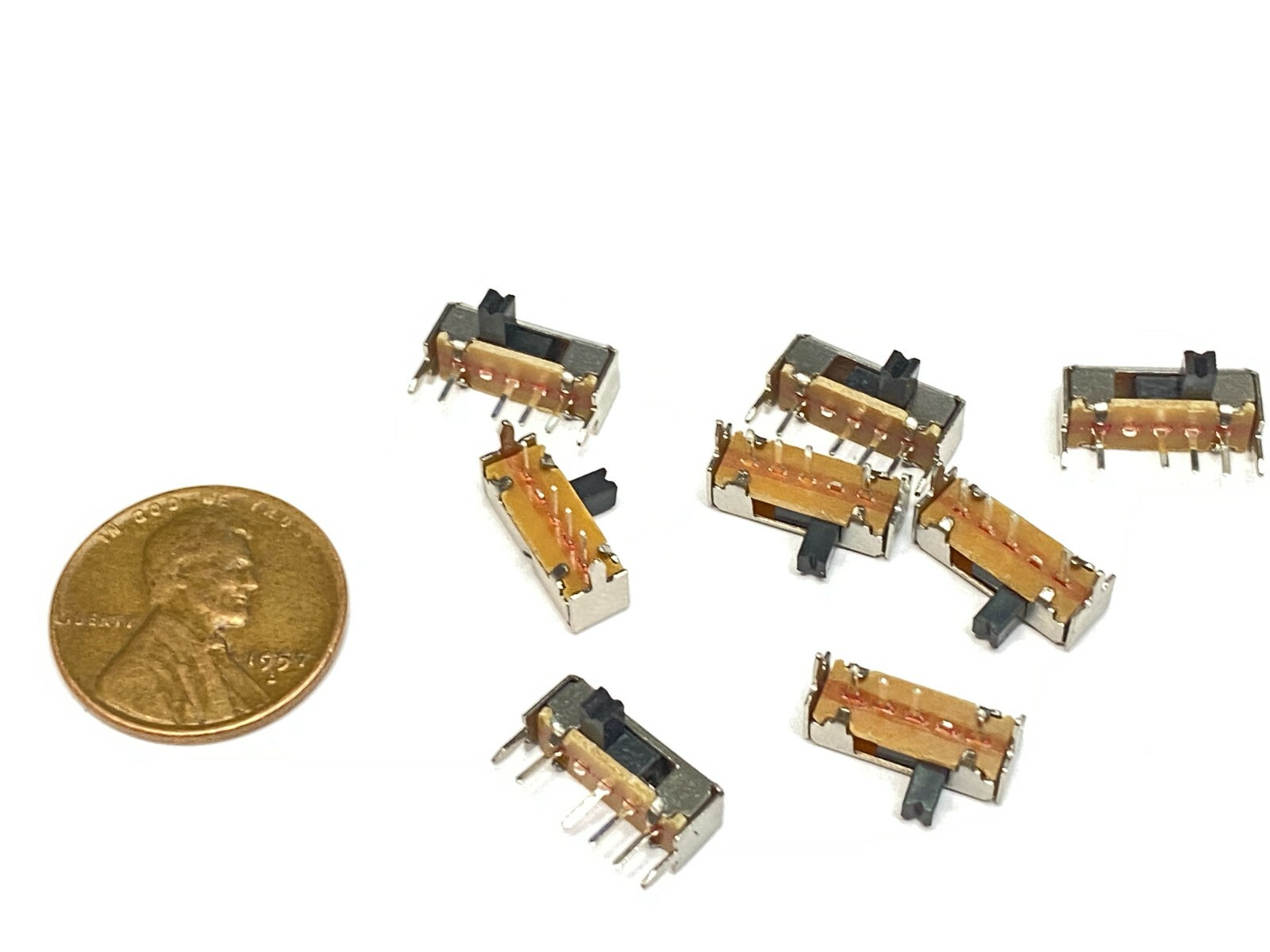 25 Pieces SK-13D07vg3 Slide switch 1p3t 4 Pin SWITCHES Tactile PCB vg E18