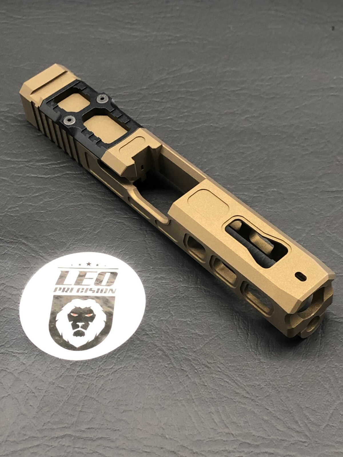 Glock 19 Slide Gen 3 G19 Stripped Slide RMR Cut Burnt Bronze