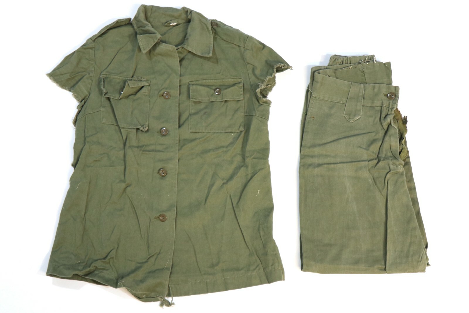 Original Desert Storm / OIF Iraq Bringback - Iraqi Popular Army Modified Uniform
